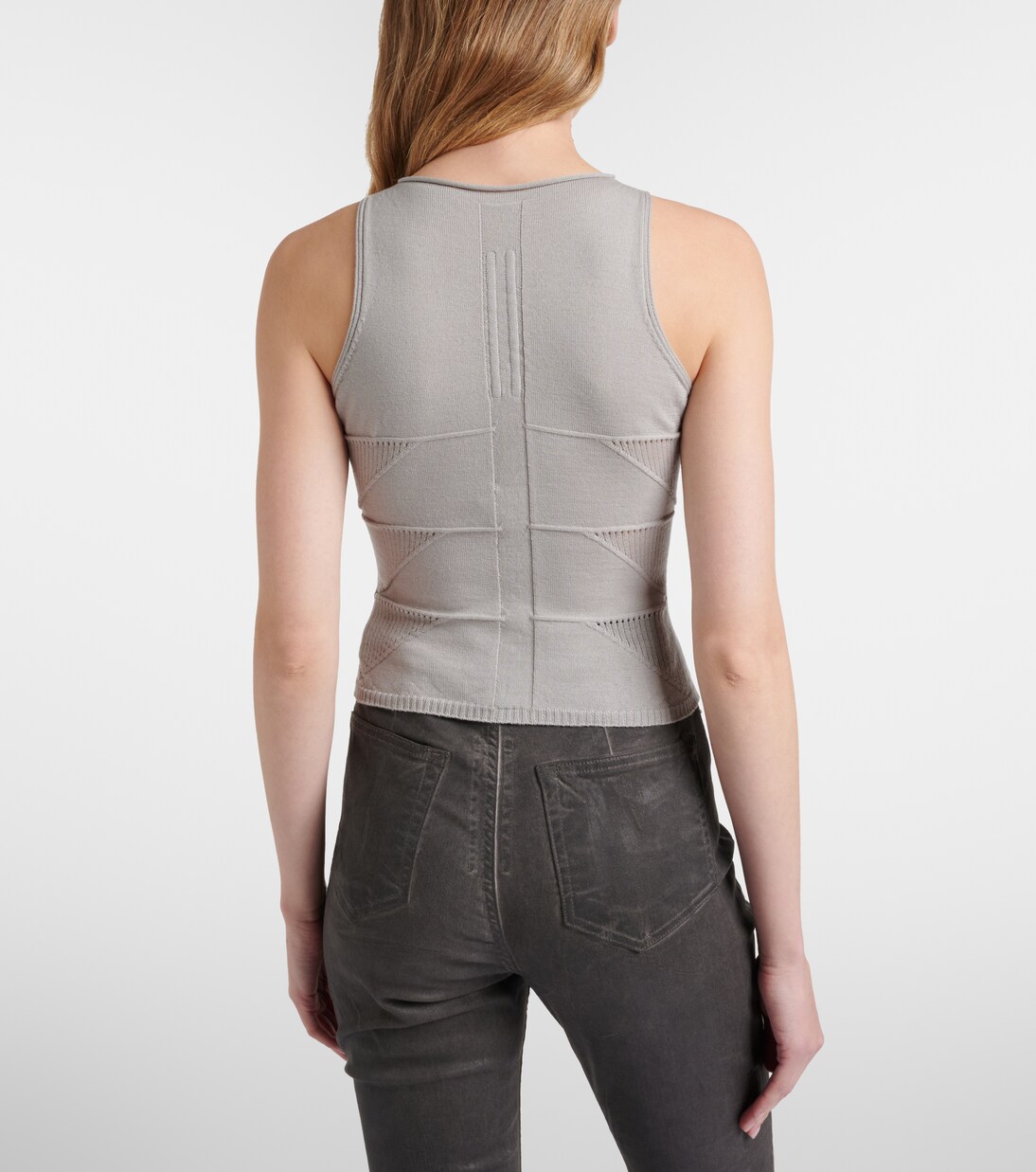 Temple virgin wool tank top | Rick Owens