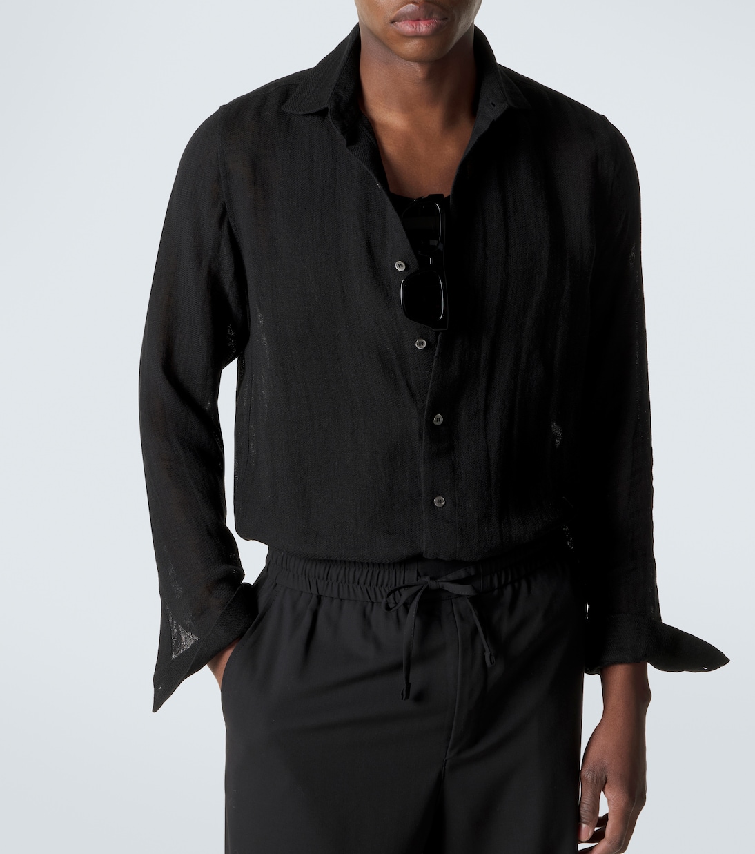 Dewas linen shirt | Le Kasha