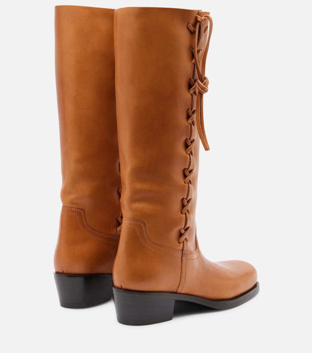 Roxanne leather knee-high boots | Paris Texas