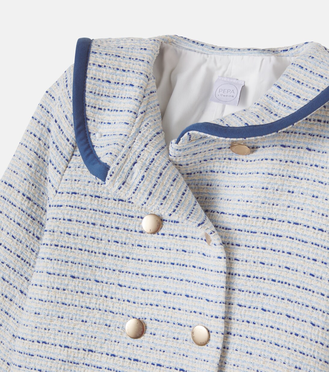 Bouclé tweed jacket | Pepa London