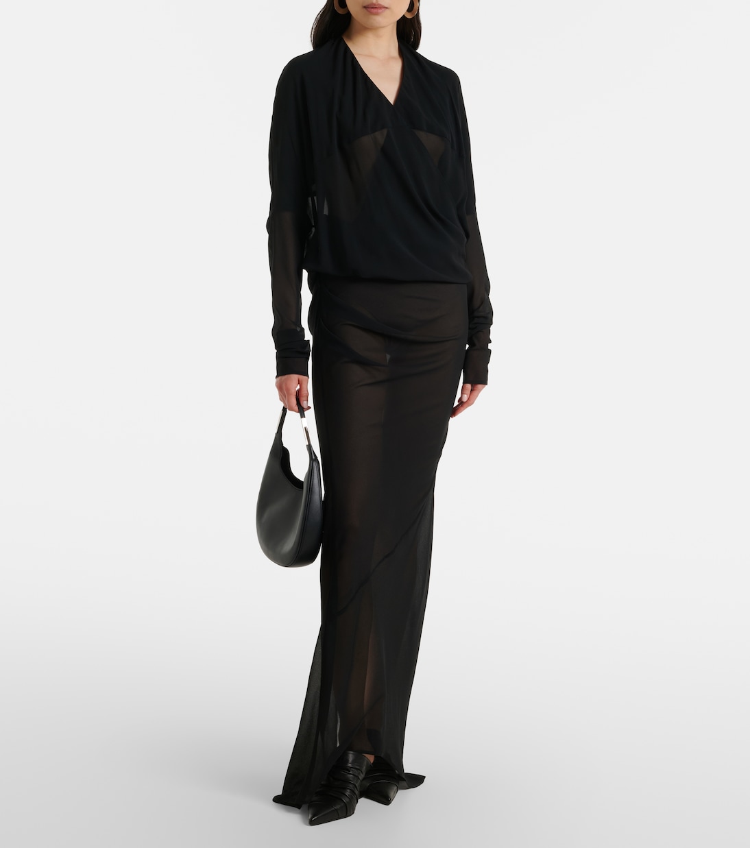 Sheer gown | Entire Studios