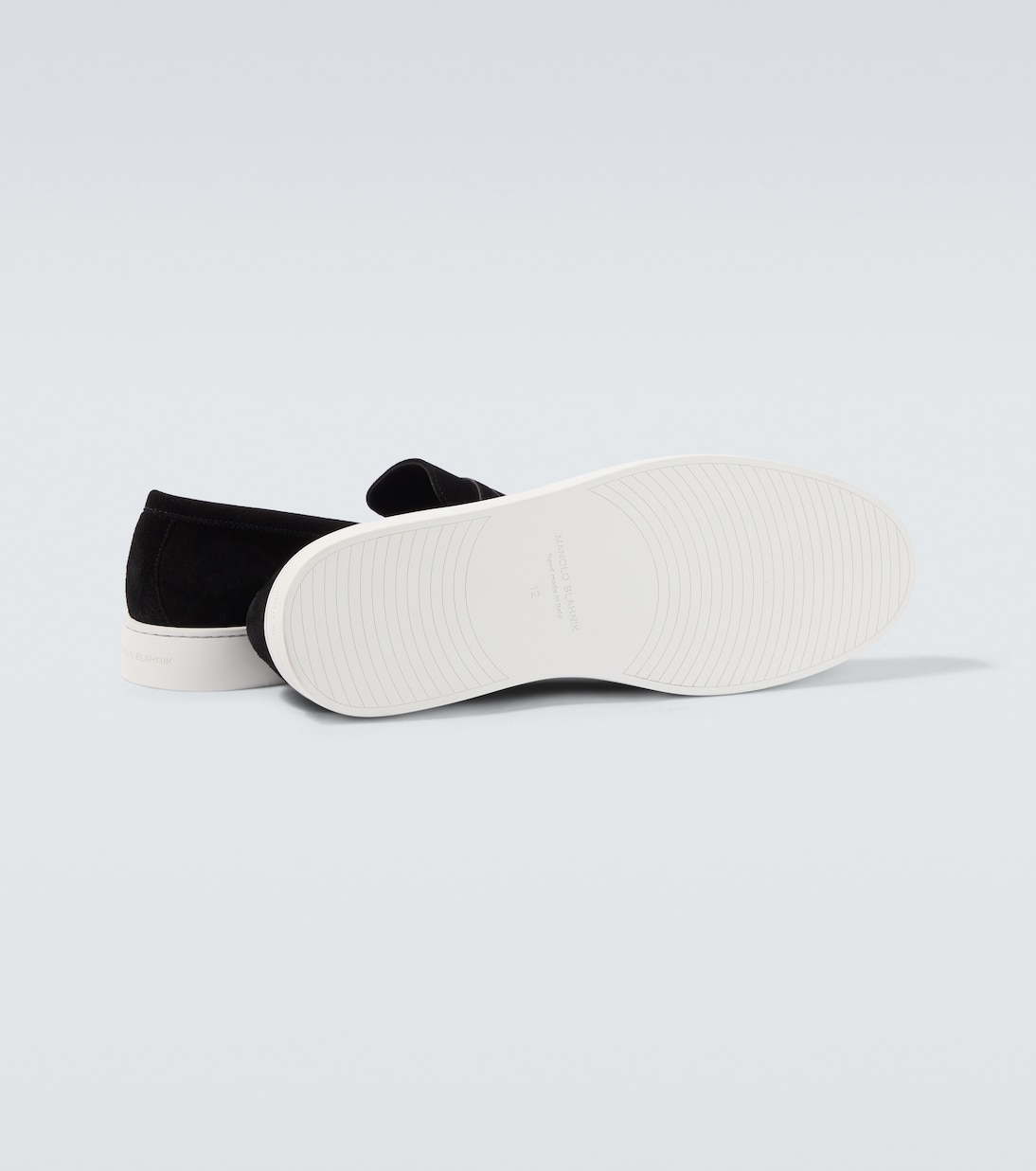 Ellis suede loafers | Manolo Blahnik