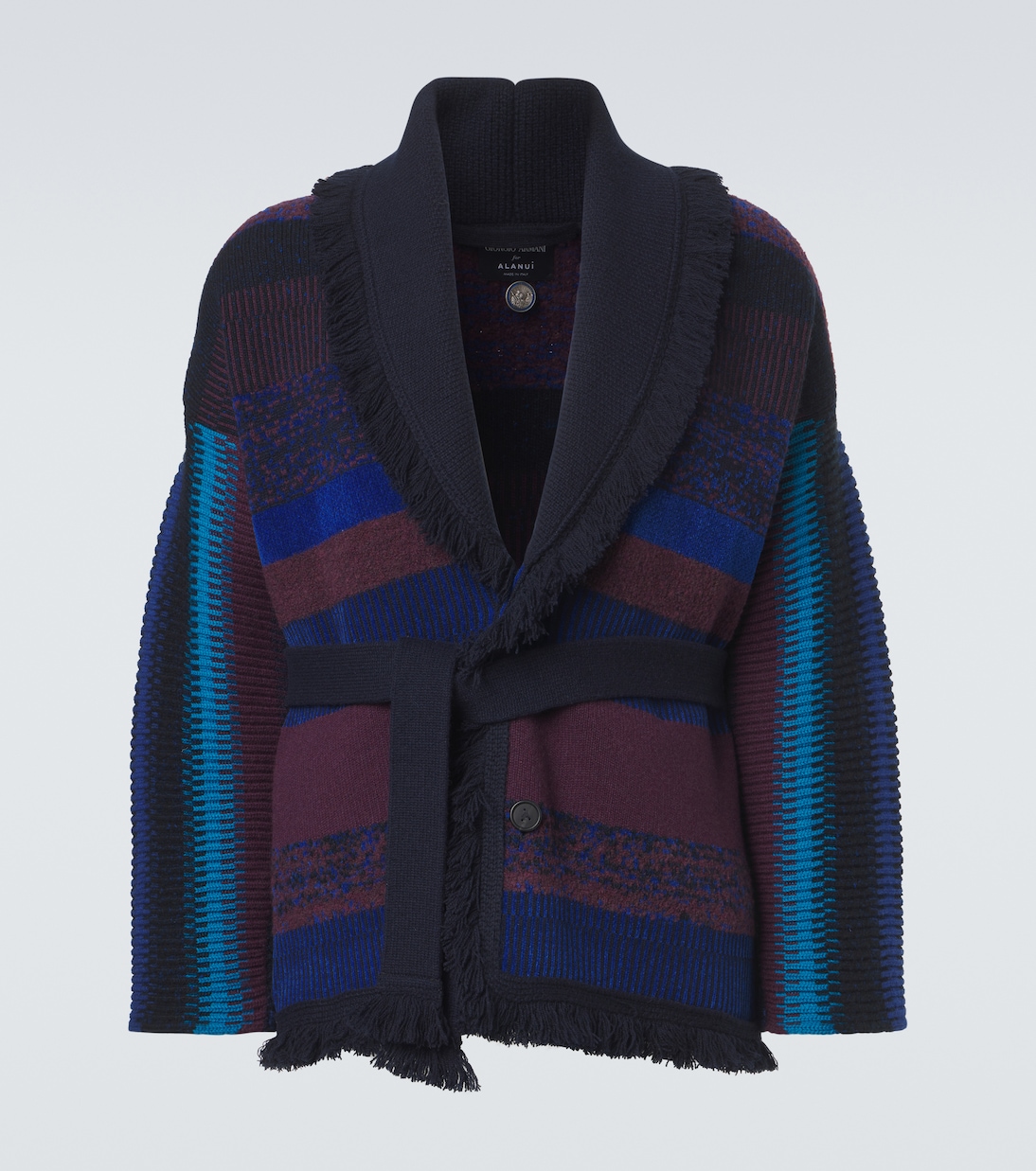 x Alanui cashmere-blend cardigan | Giorgio Armani