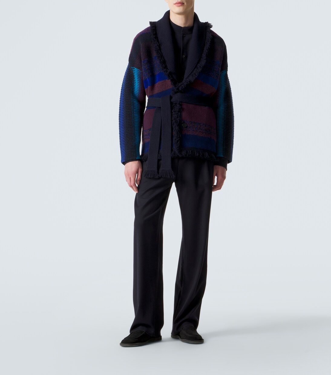 x Alanui cashmere-blend cardigan | Giorgio Armani