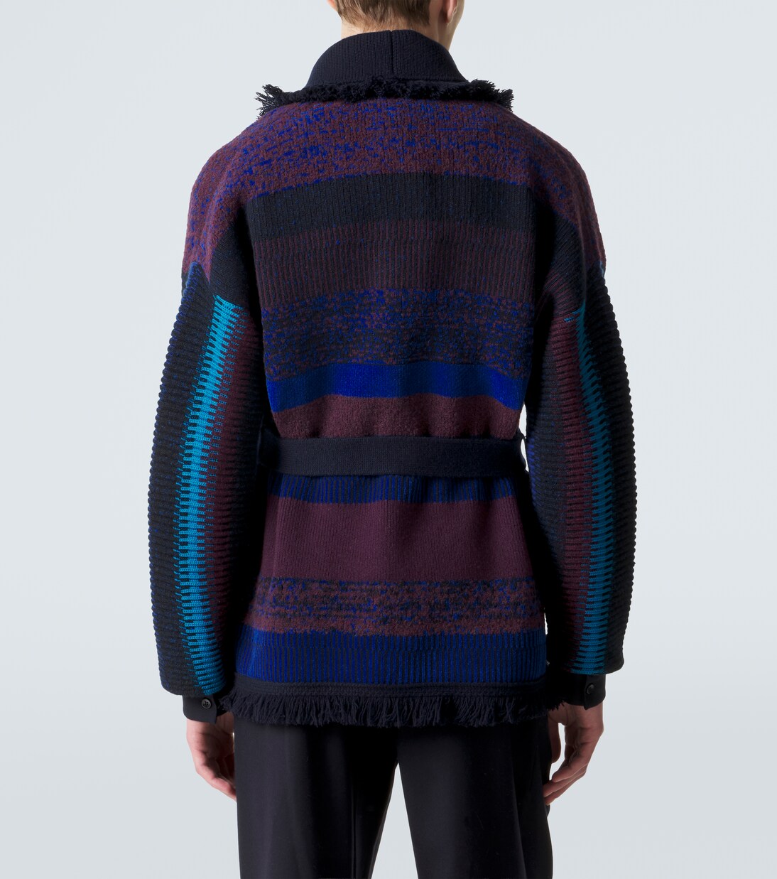 x Alanui cashmere-blend cardigan | Giorgio Armani