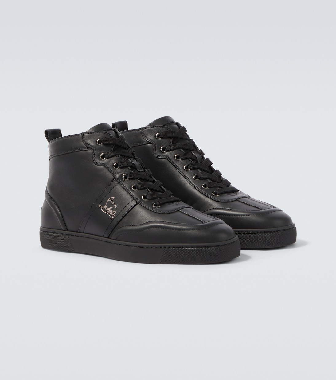 Retero leather high-top sneakers | Christian Louboutin