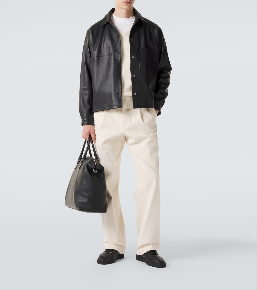 Retero leather high-top sneakers | Christian Louboutin