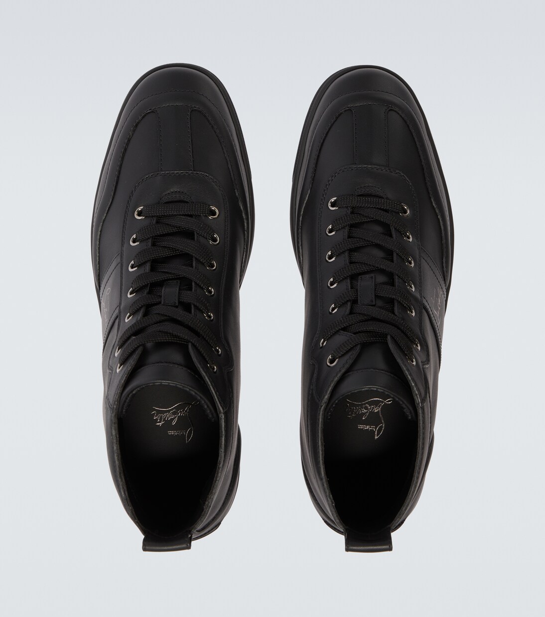 Retero leather high-top sneakers | Christian Louboutin