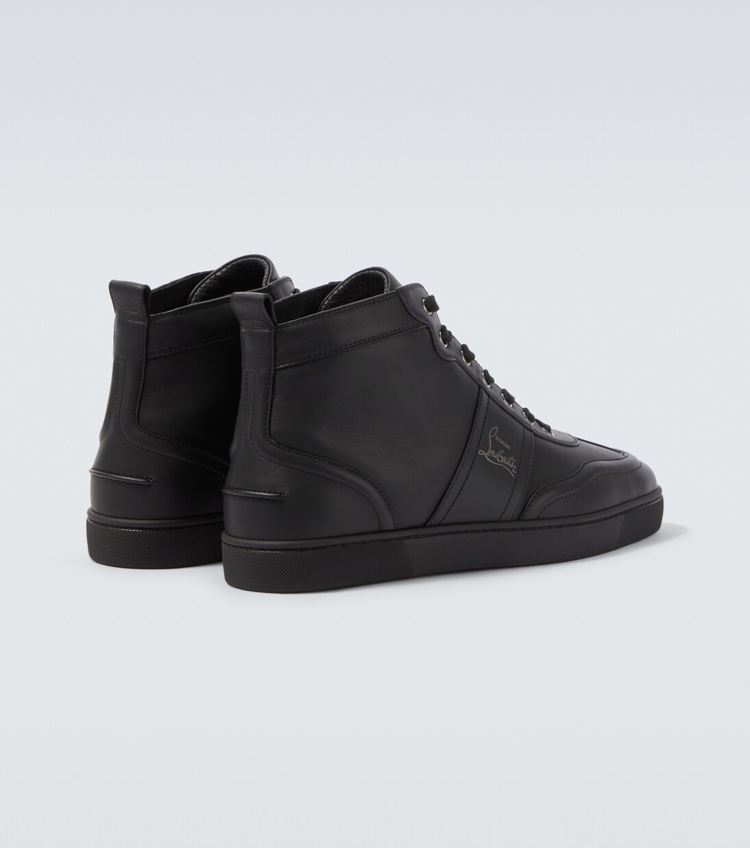 Retero leather high-top sneakers | Christian Louboutin