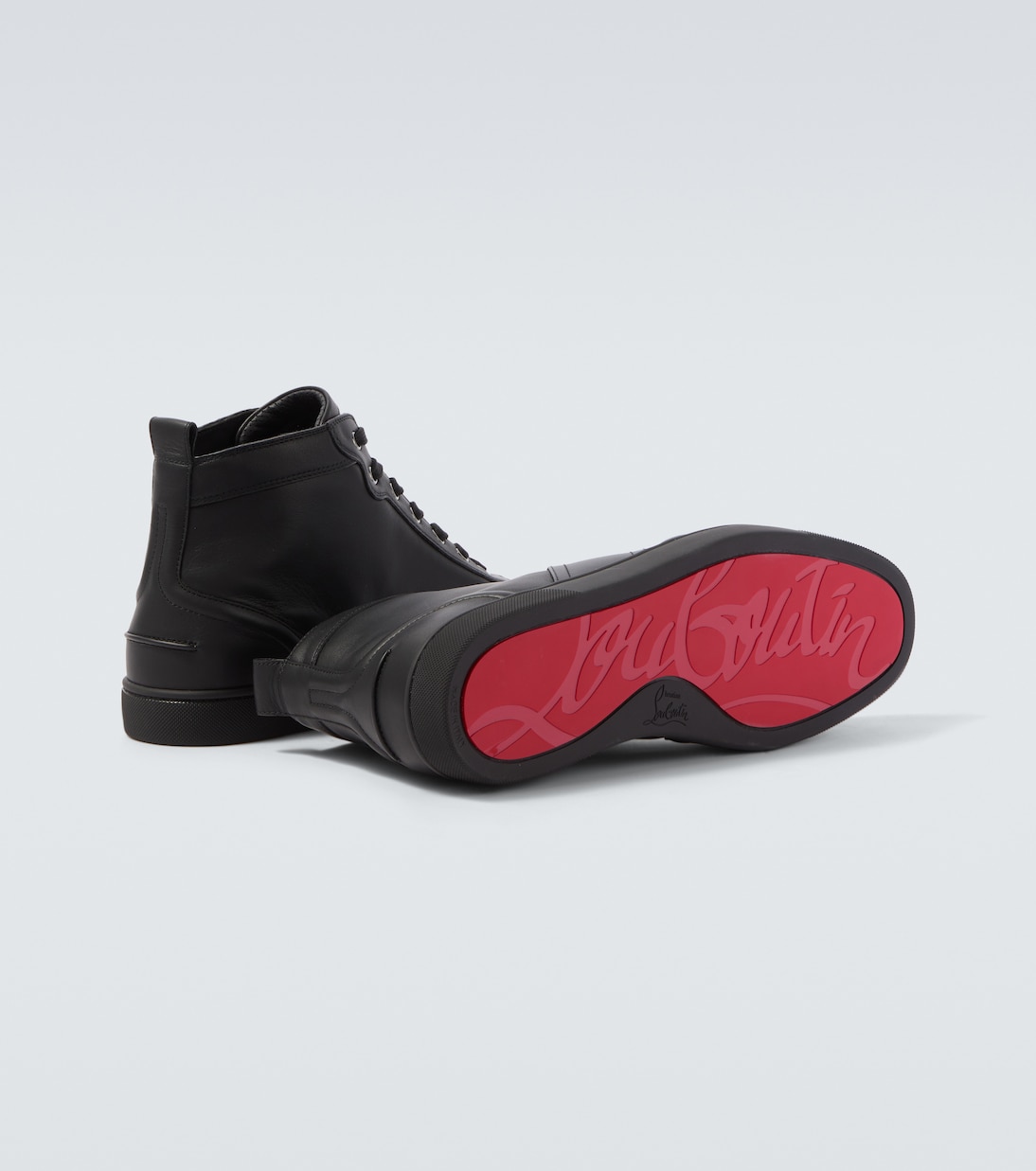 Retero leather high-top sneakers | Christian Louboutin