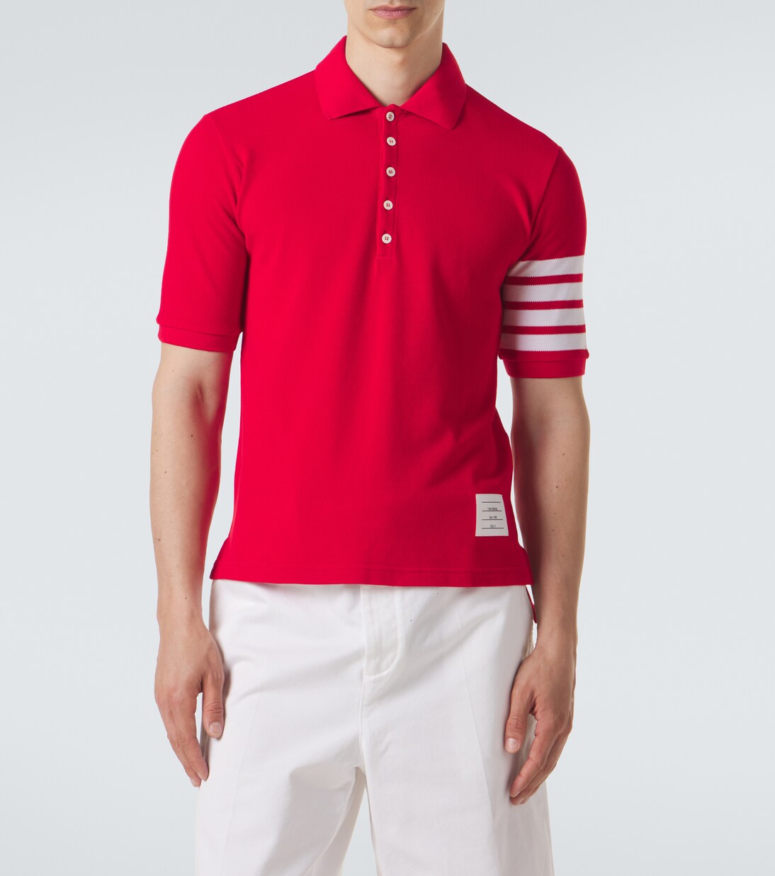 Polo 4-Bar in cotone | Thom Browne