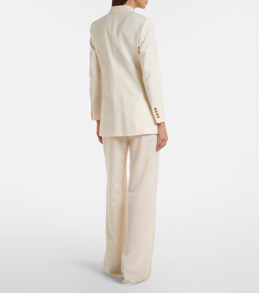 Weite Hose aus Schurwolle | Max Mara