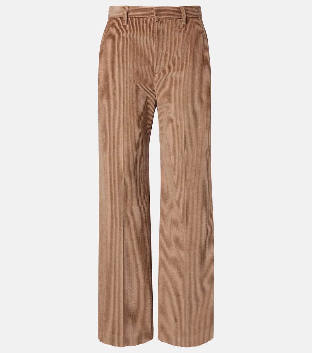 Pantalones anchos de pana de algodón con cuentas Monili | Brunello Cucinelli