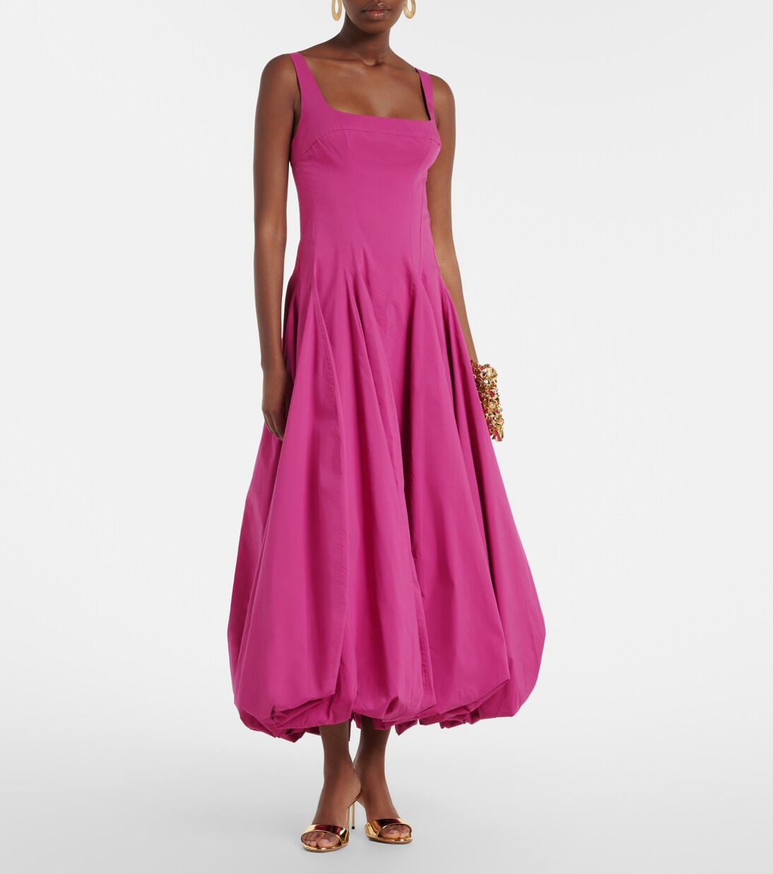 Cotton-blend midi dress | Simkhai