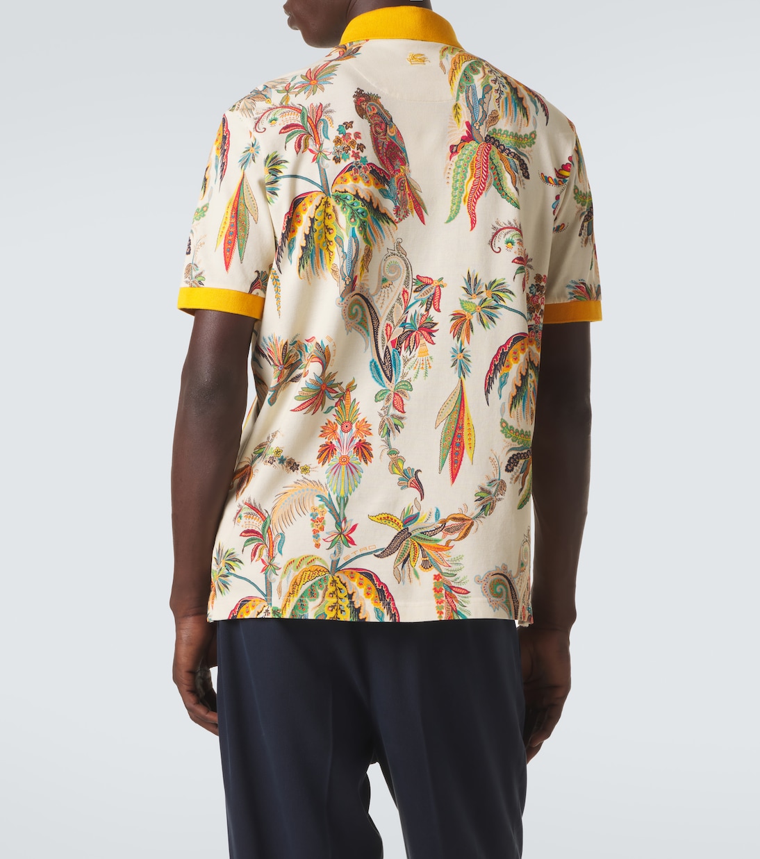 Polo en coton à imprimé | Etro