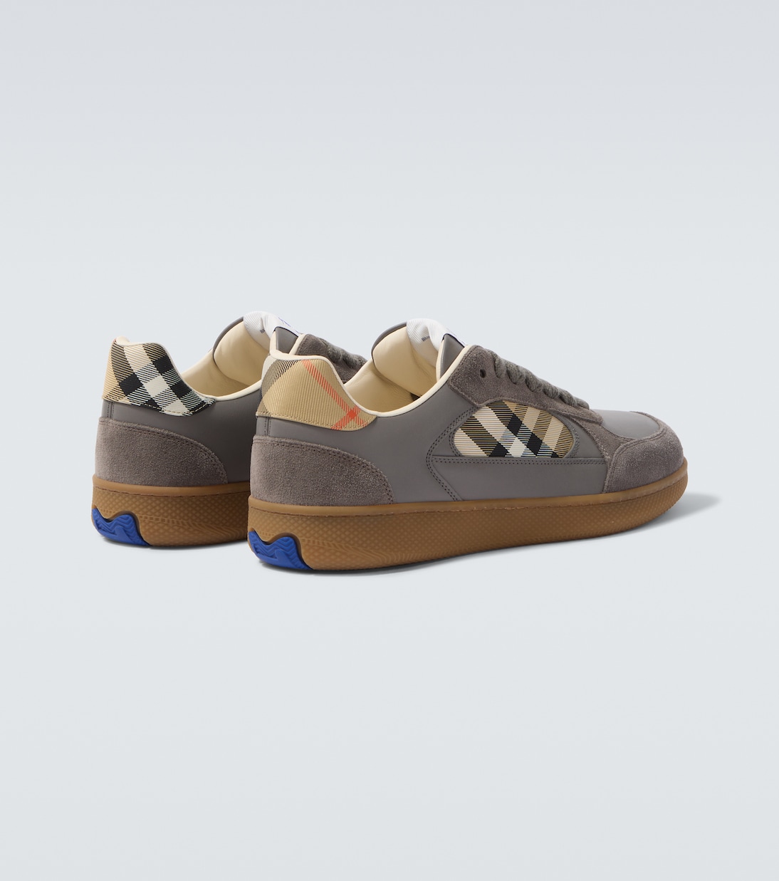 Sneakers Outdoor aus Leder und Veloursleder | Burberry