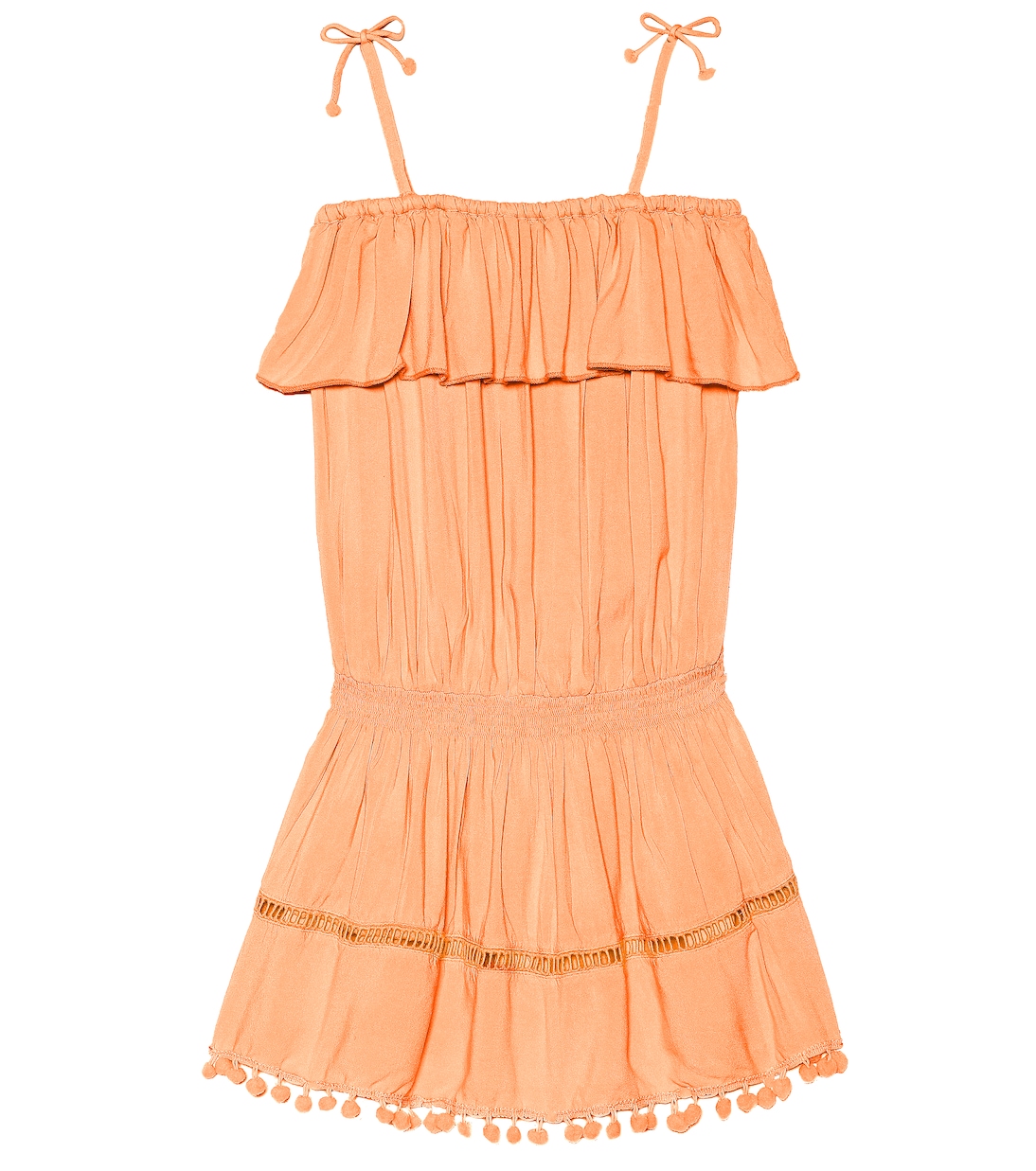 Robe Baby Joy à volants et pompons | Melissa Odabash Kids