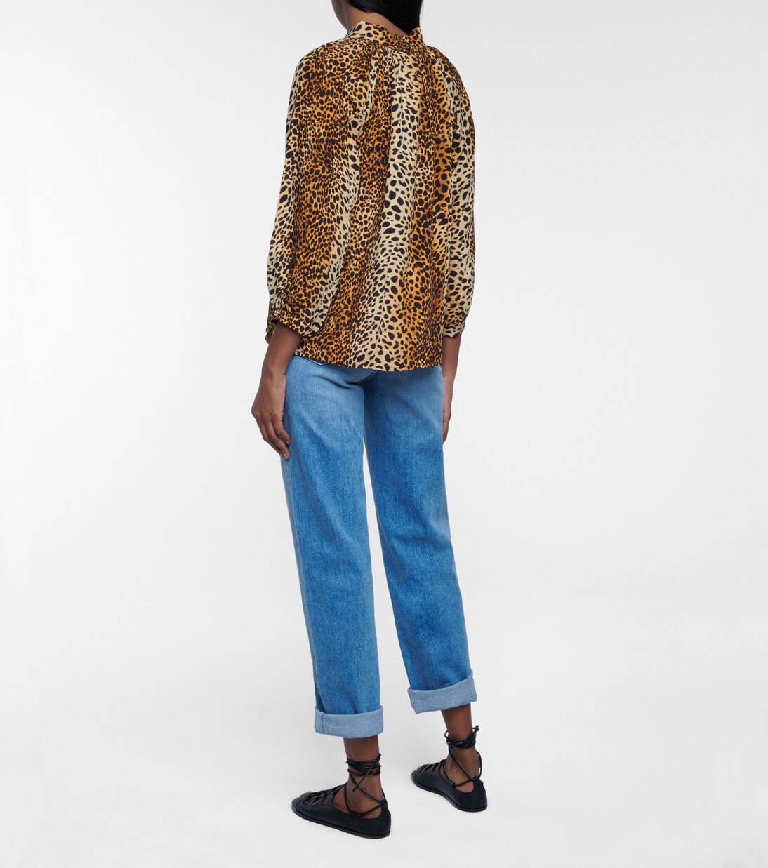 Blouse Lauri à motif léopard | Melissa Odabash