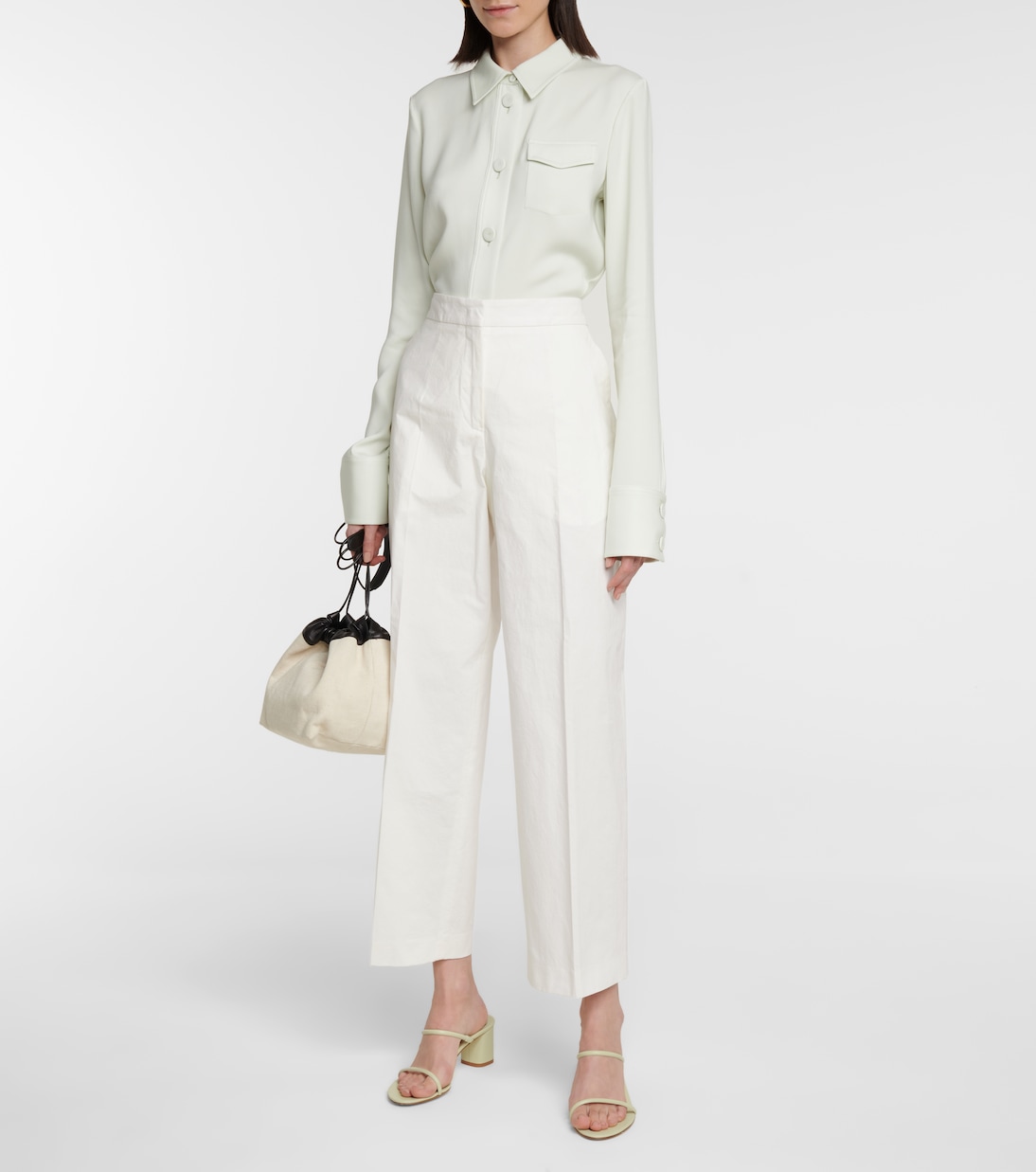 Hose aus einem Baumwollgemisch | Jil Sander