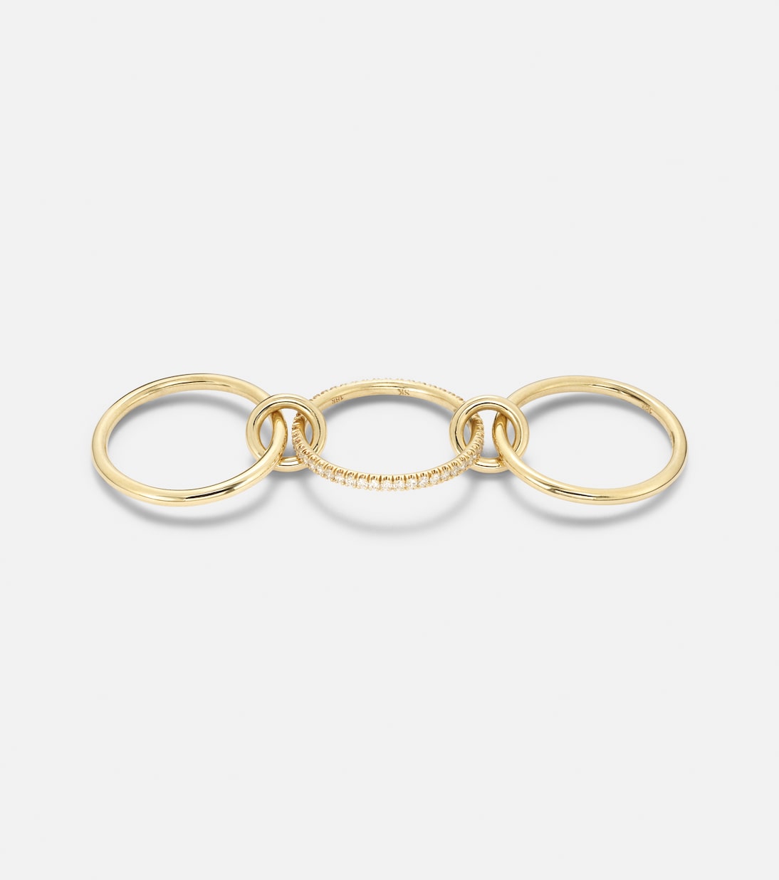 Anello Sonny in oro 18kt con diamanti | Spinelli Kilcollin