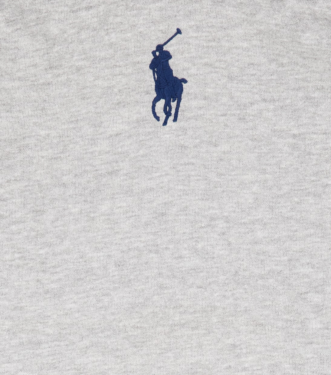 Robe en coton mélangé à capuche et logo | Polo Ralph Lauren Kids