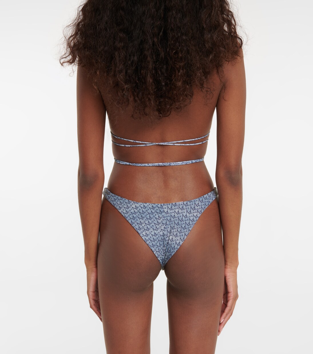 Haut de bikini triangle à logo | Magda Butrym