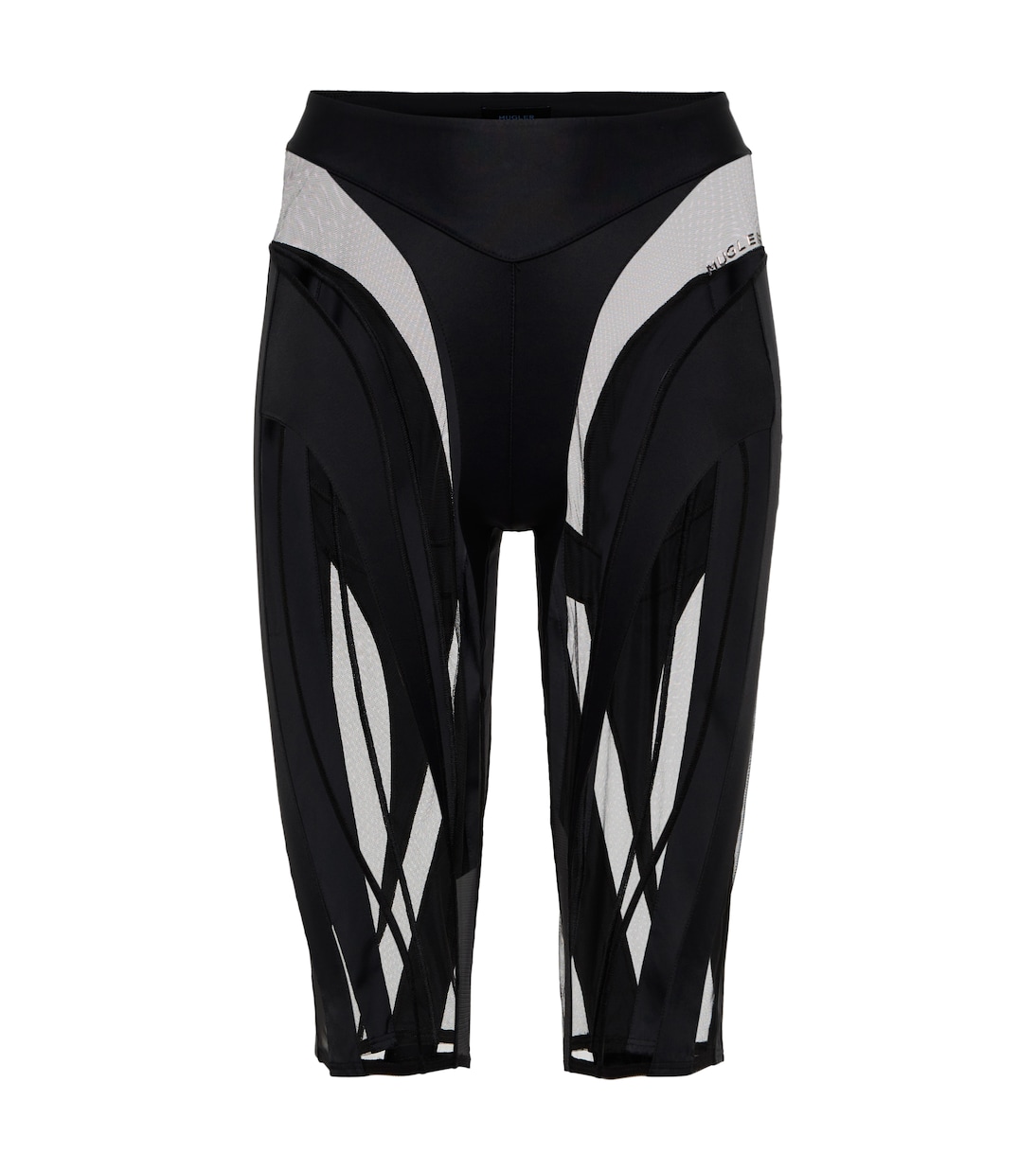 Bikershorts mit Mesh | Mugler