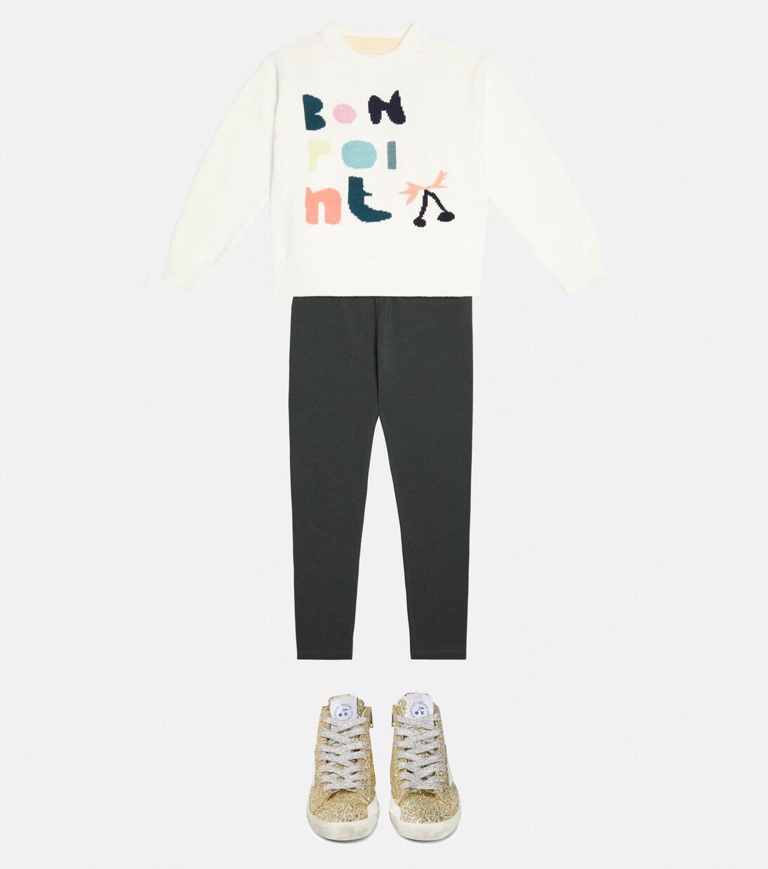 Anumati intarsia-knit cotton sweater | Bonpoint