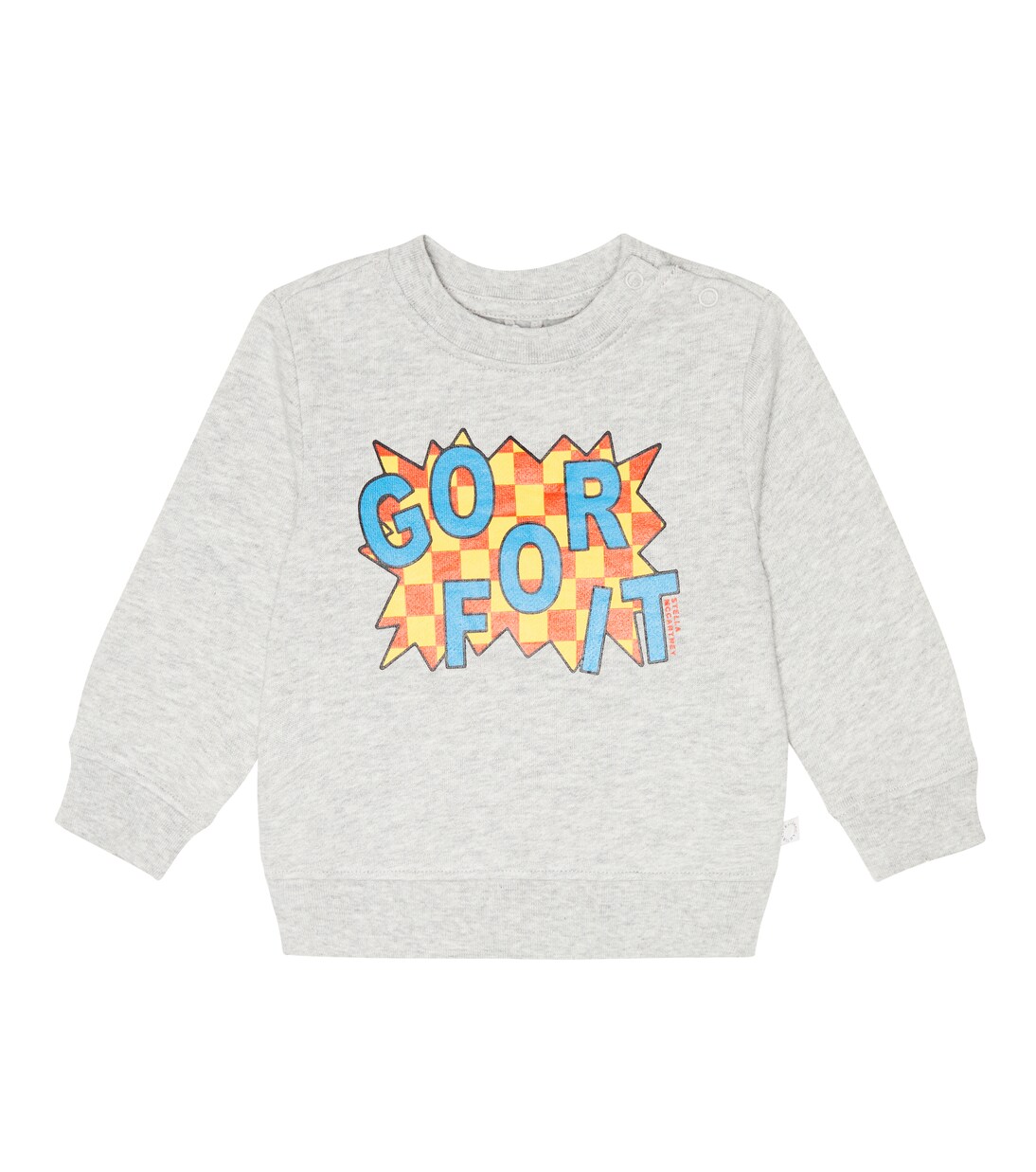 Baby printed cotton sweatshirt | Stella McCartney Kids