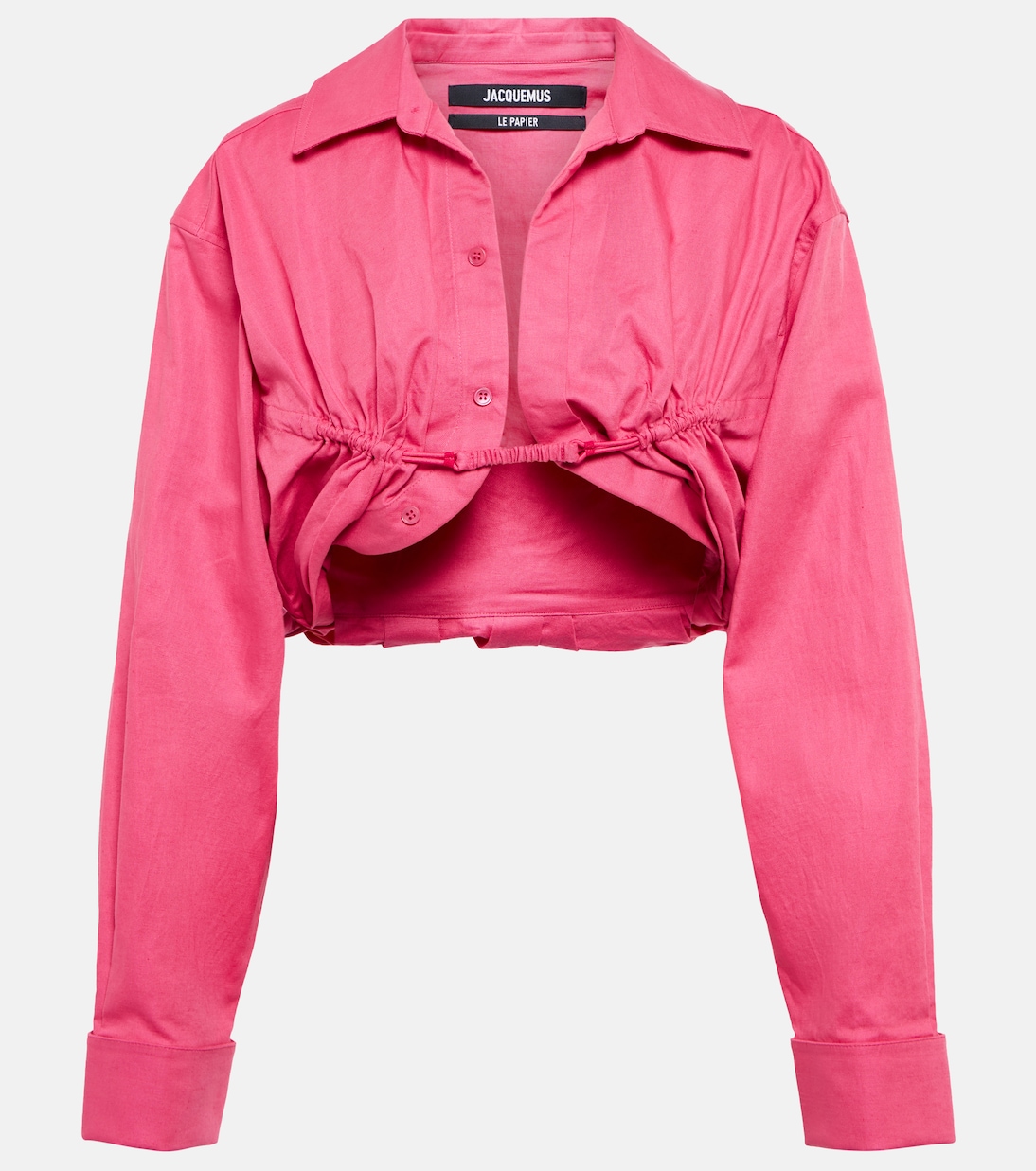Cropped-Top La Chemise Machou | Jacquemus