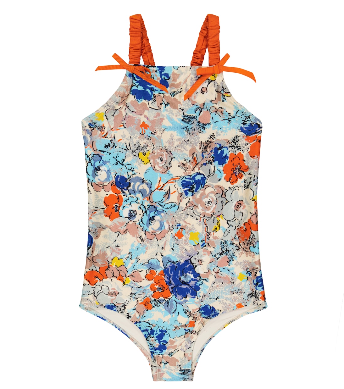 Clover floral swimsuit | Zimmermann Kids