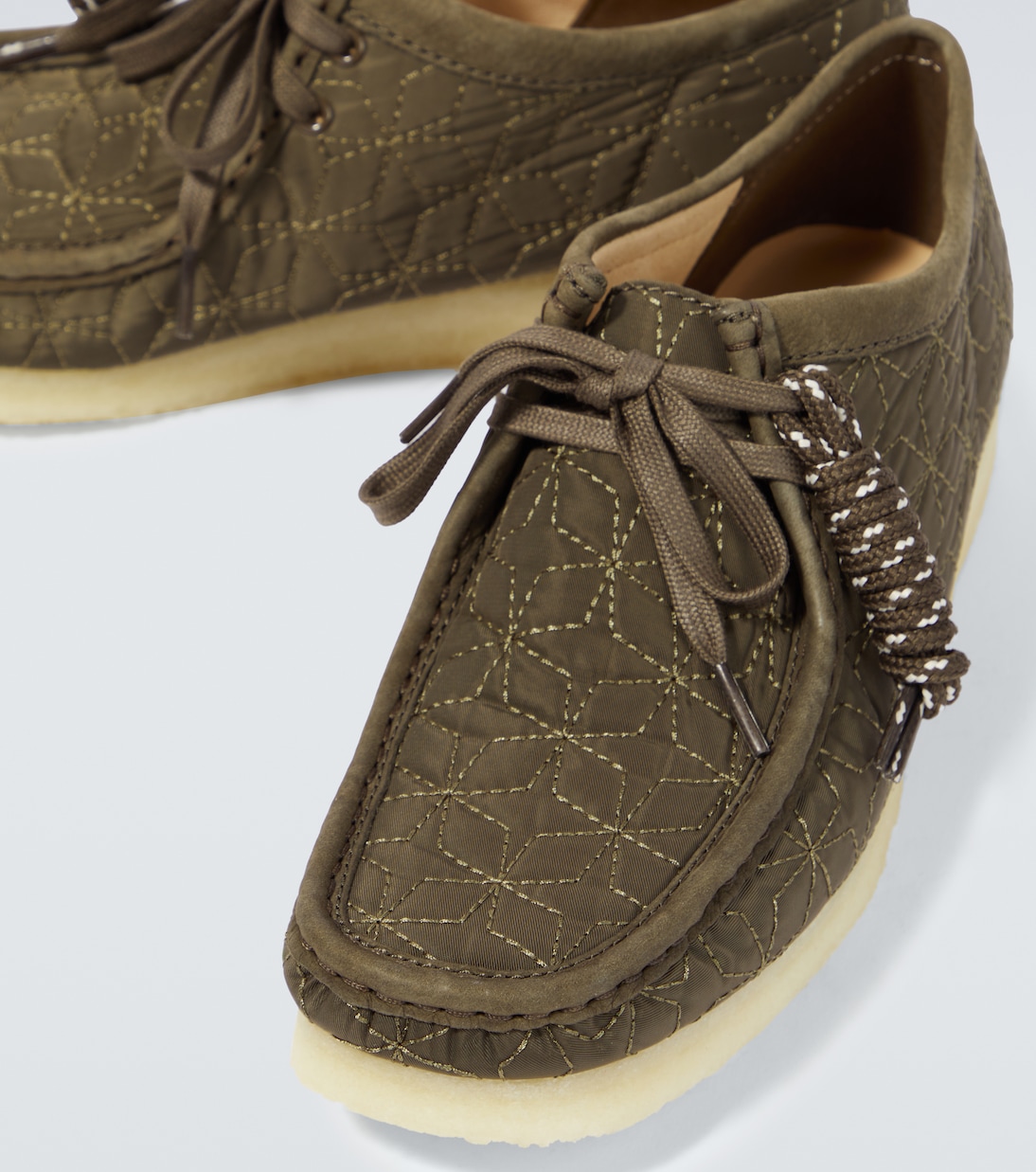 Wallabee embroidered boots | Clarks Originals