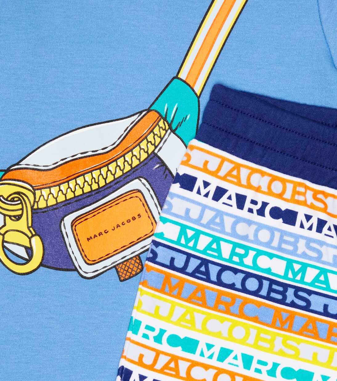 Baby cotton T-shirt and shorts set | Marc Jacobs Kids