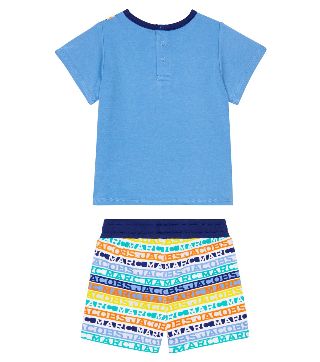 Baby cotton T-shirt and shorts set | Marc Jacobs Kids