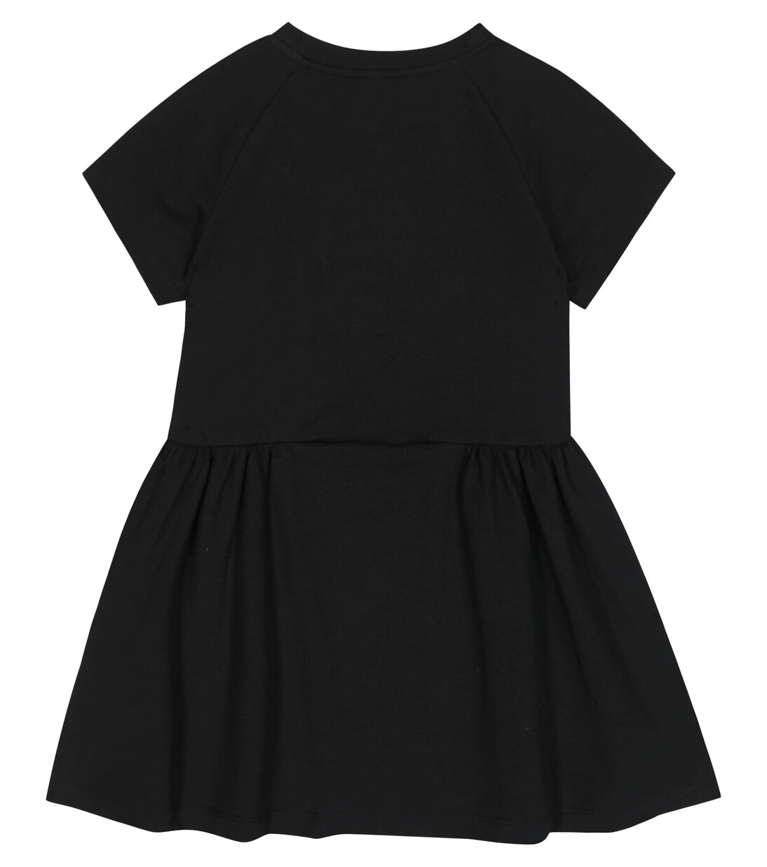 Logo cotton-blend jersey dress | Moschino Kids