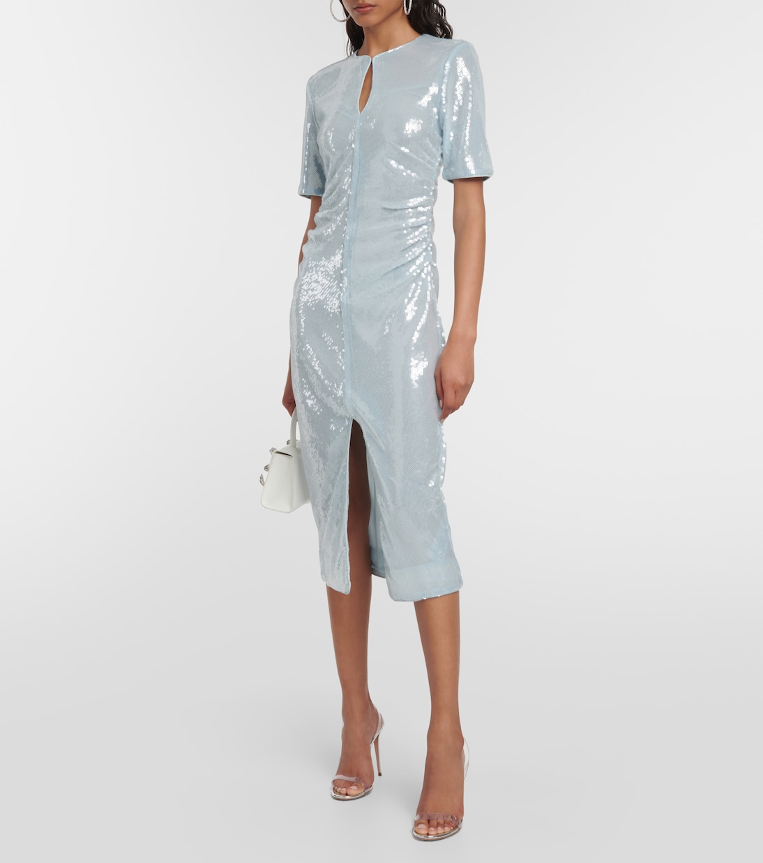 Abito midi con paillettes | Ganni