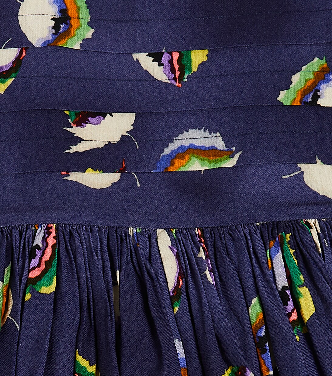 Tempo printed cotton-blend dress | Morley