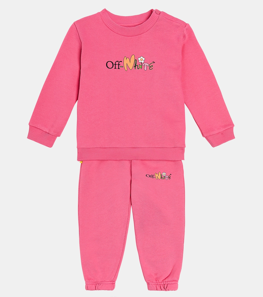 Bebé - chándal Funny Flowers de algodón | Off-White Kids