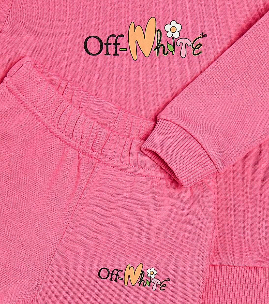 Bebé - chándal Funny Flowers de algodón | Off-White Kids