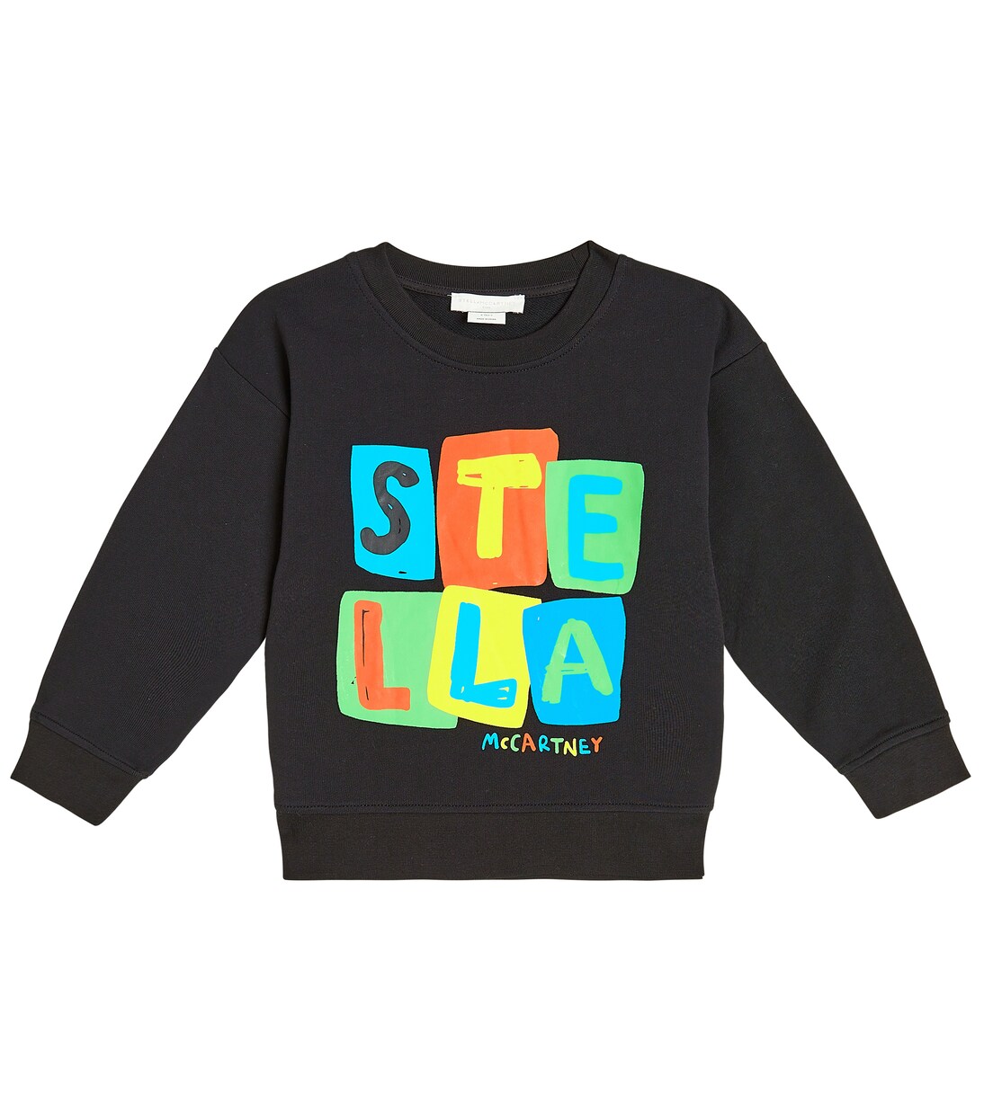Printed cotton jersey sweatshirt | Stella McCartney Kids