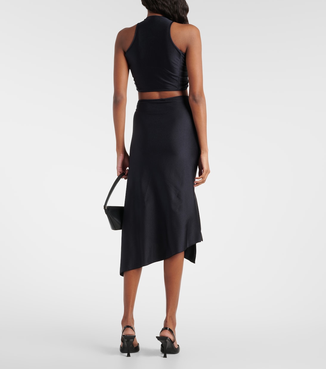 Verziertes Cropped-Top aus Jersey | Coperni