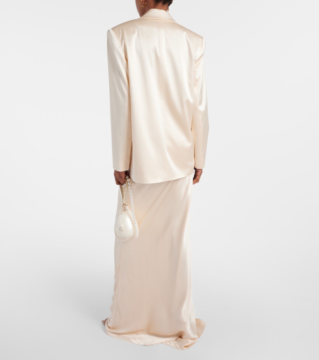 Blazer oversize en soie | The Sei