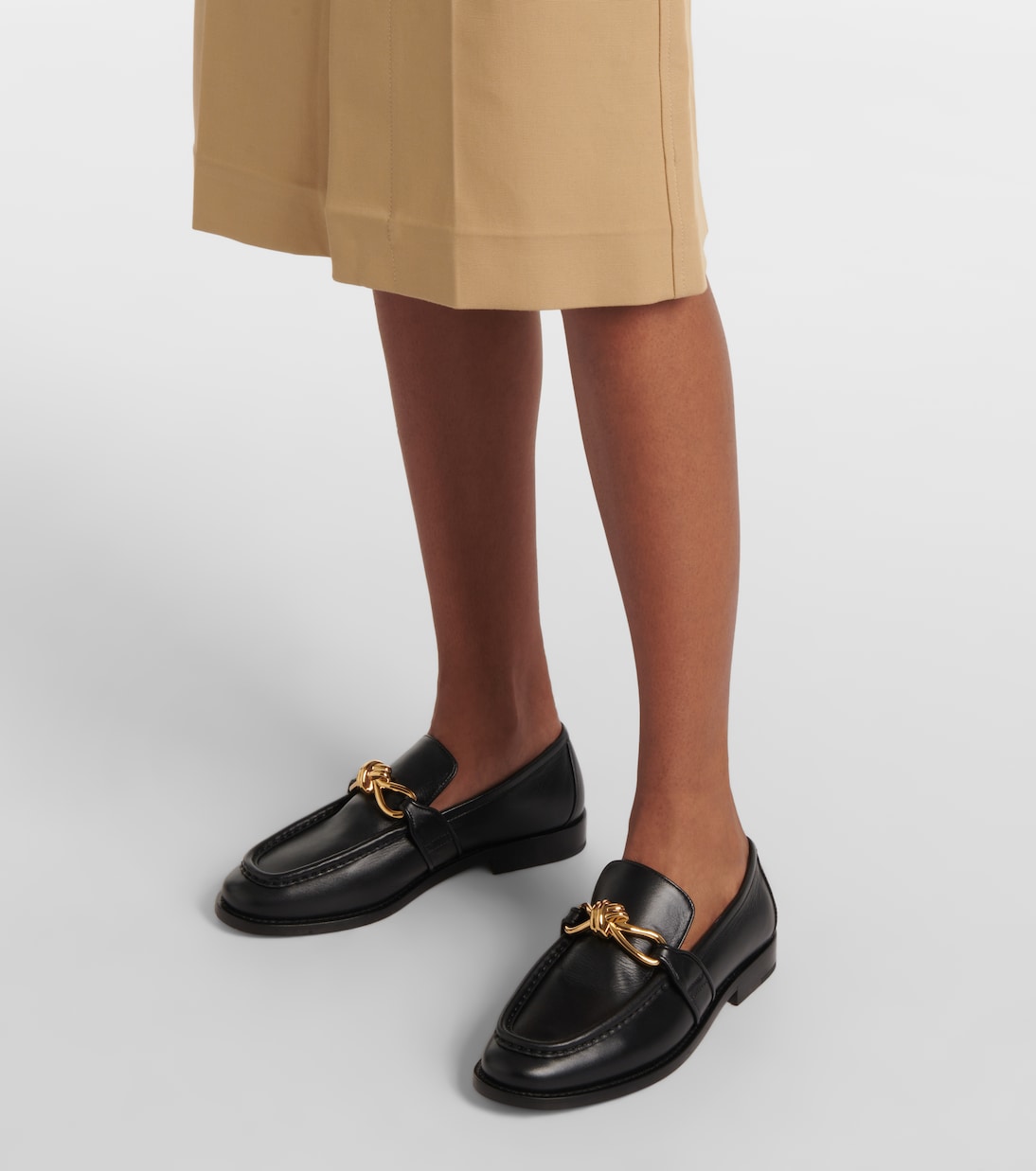 Mocassins Astaire en cuir | Bottega Veneta