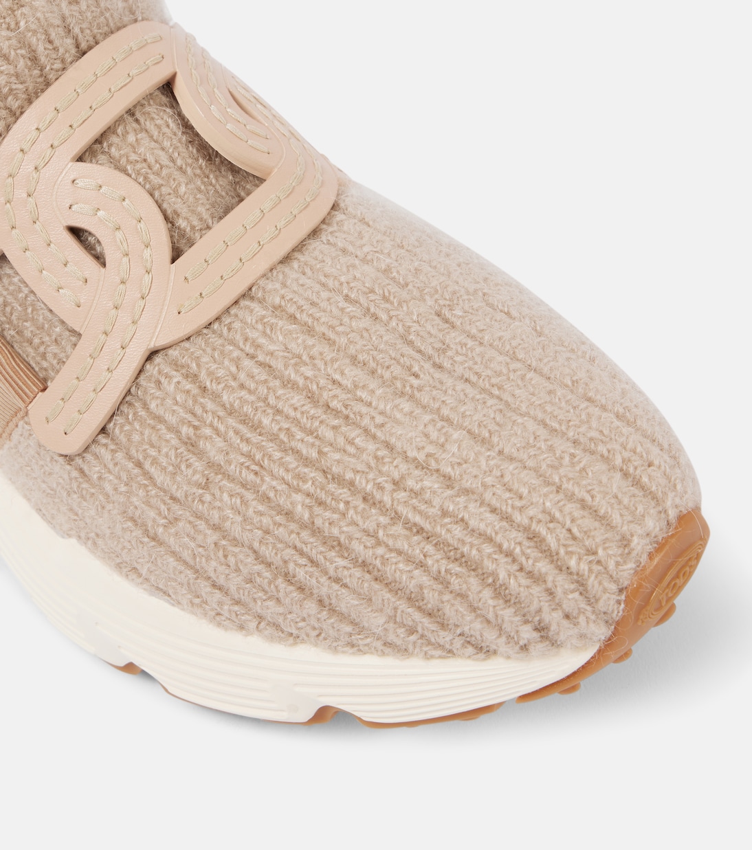Sneakers Kate aus Strick mit Leder | Tod's