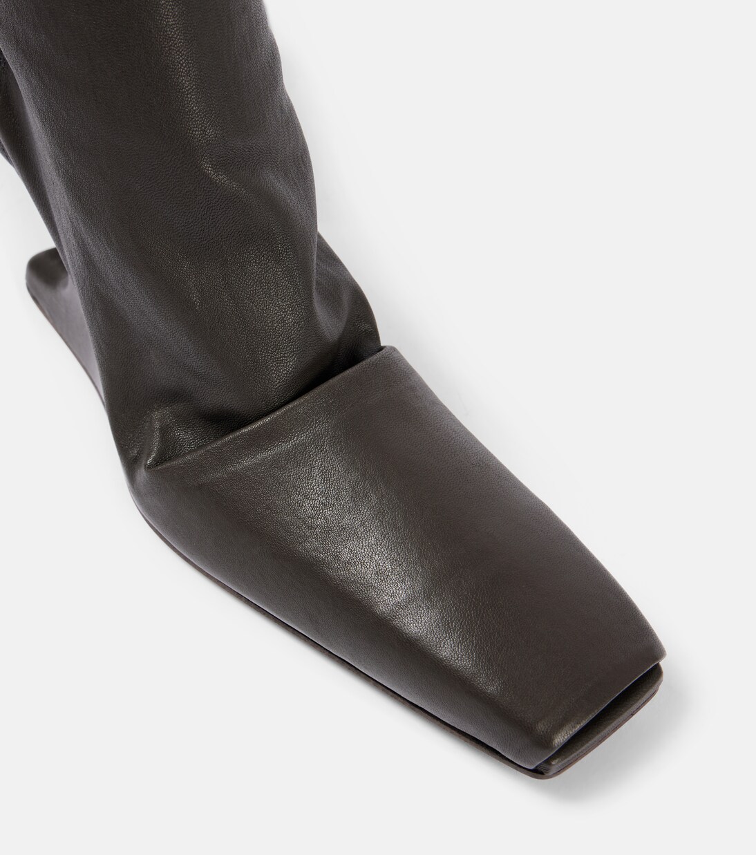 Overknee-Stiefel Cantilever aus Leder | Rick Owens
