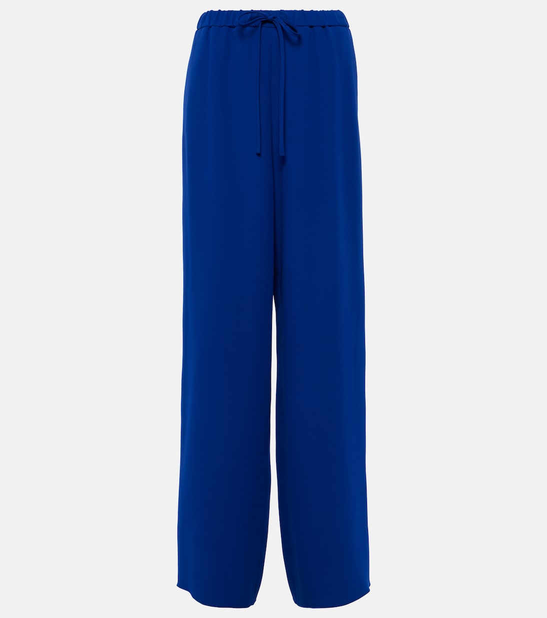 Weite High-Rise-Hose aus Cady Couture | Valentino