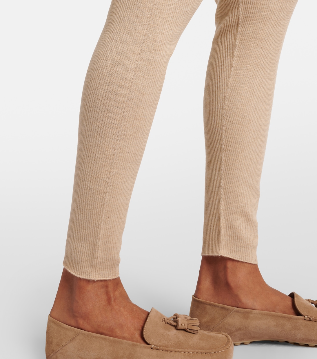 Leggings Cocooning in cashmere a coste | Loro Piana