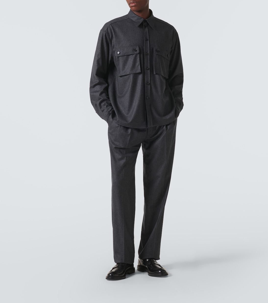 Camicia in lana vergine | Dolce&Gabbana