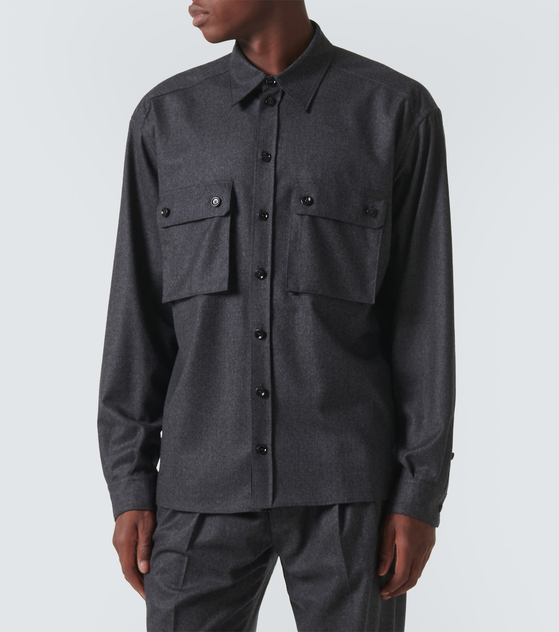 Camicia in lana vergine | Dolce&Gabbana