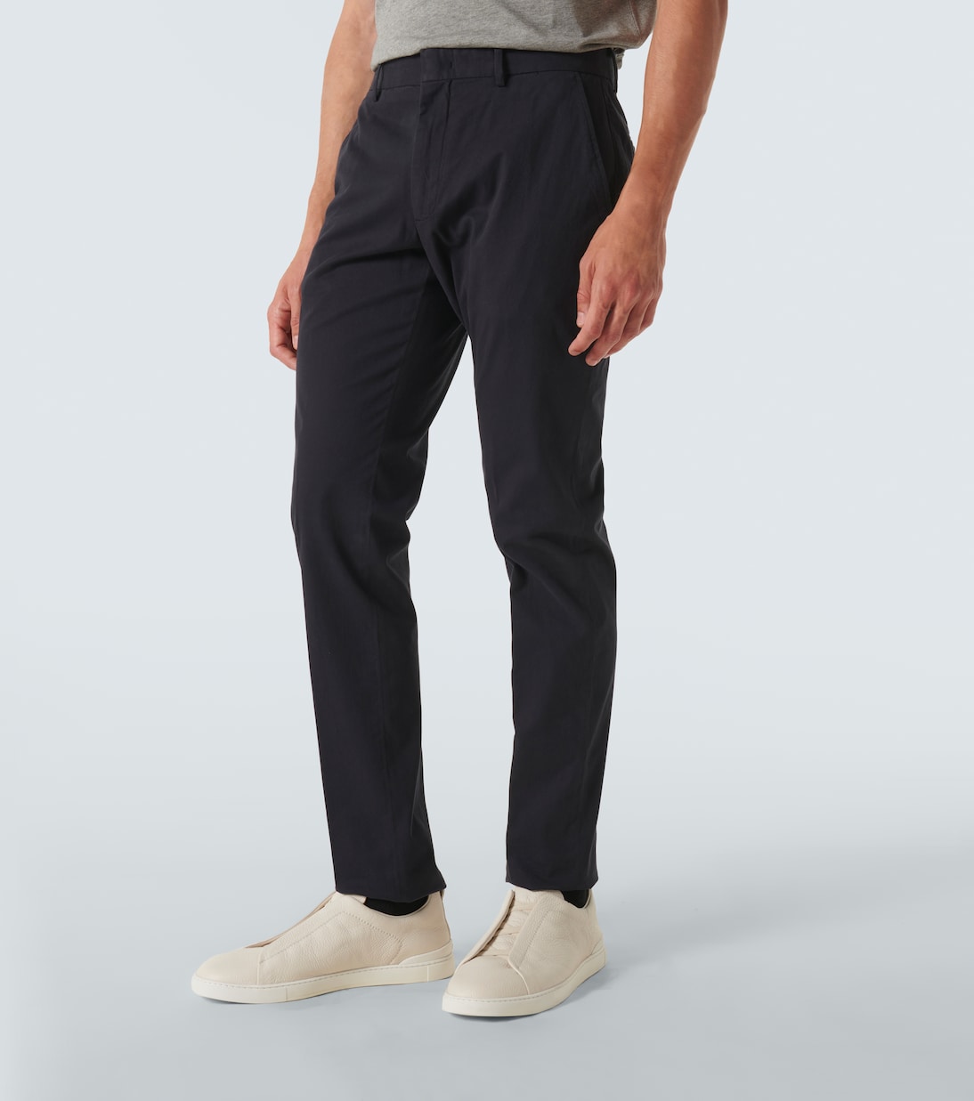 Cotton-blend chinos | Zegna